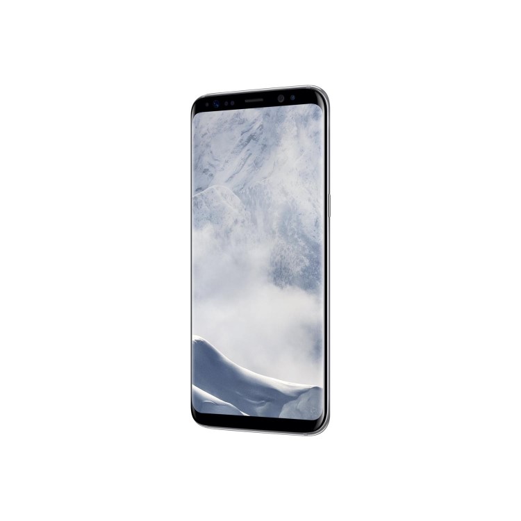 Grade A1 Samsung Galaxy S8 Arctic Silver 5.8" 64GB 4G Unlocked & SIM Free