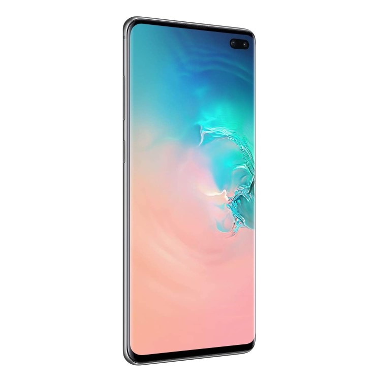 Refurbished Samsung Galaxy S10 Plus Silver 6.4" 128GB 4G Unlocked & SIM Free Smartphone