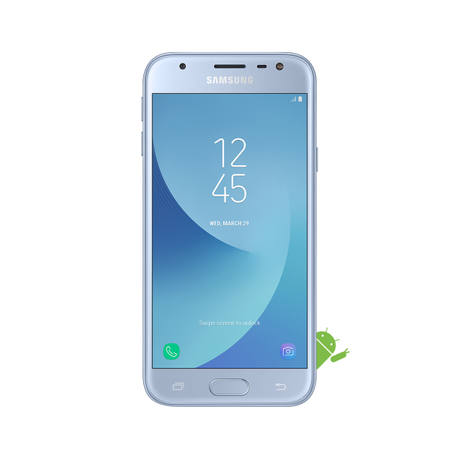 Grade B Samsung Galaxy J3 2017 Blue 5" 16GB 4G Unlocked & SIM Free