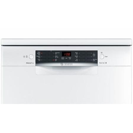 Refurbished Bosch Serie 4 SMS46JW09G Freestanding 13 Place Dishwasher