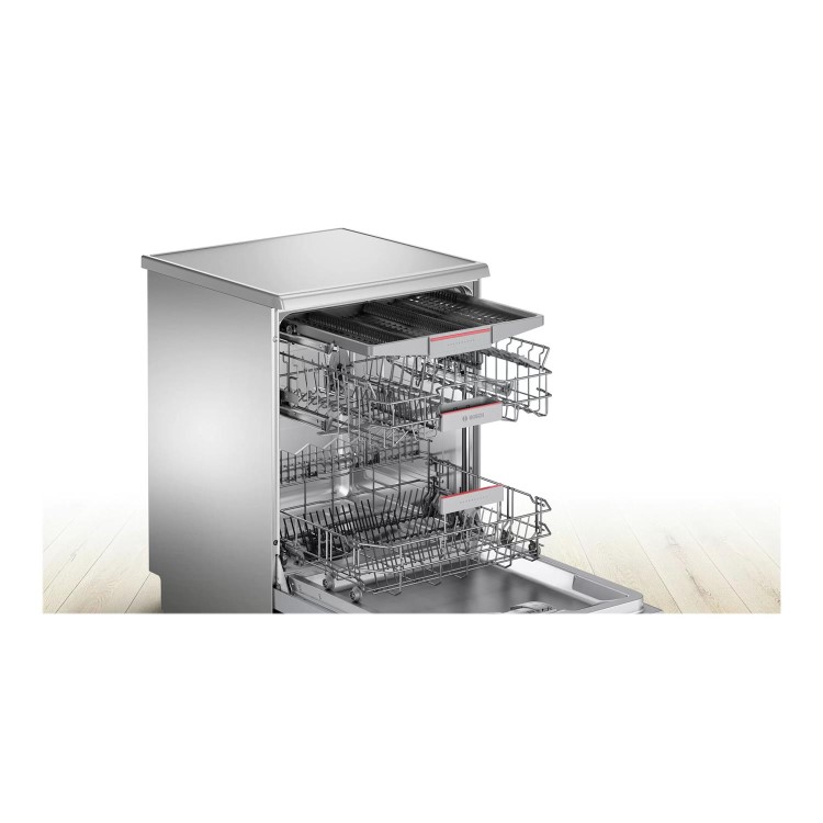 Refurbished Bosch SMS46MI01G Freestanding 14 Place Dishwasher