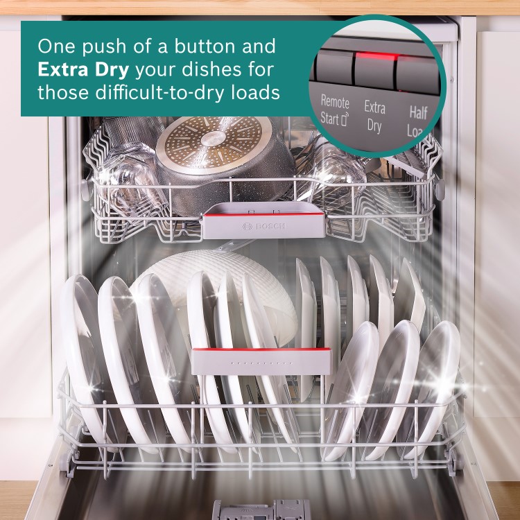 Bosch Series 4 SMS4EMW06G Freestanding 14 Place Dishwasher White