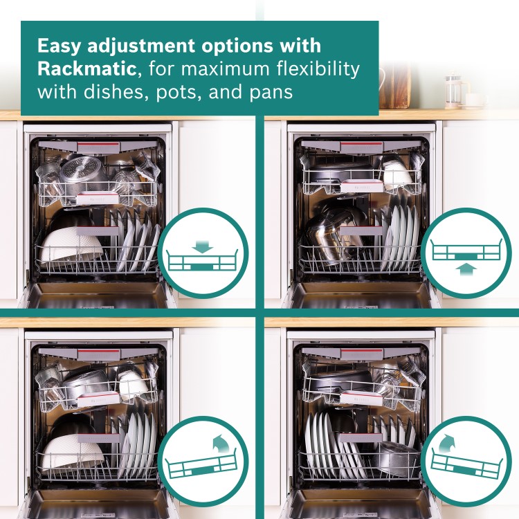 Bosch Series 4 SMS4EMW06G Freestanding 14 Place Dishwasher White