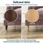 Pink Velvet 3 Seater Sofa - Payton