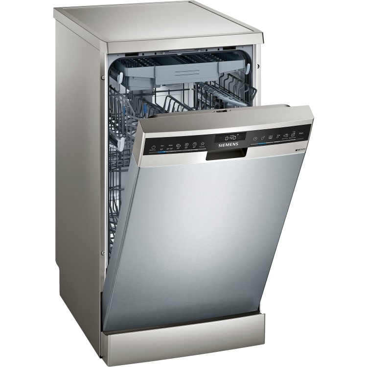 Refurbished Siemens iQ300 SR23EI28ME 10 Place Freestanding Dishwasher Stainless Steel