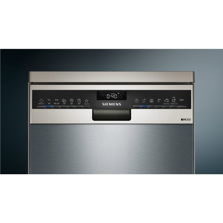 Refurbished Siemens iQ300 SR23EI28ME 10 Place Freestanding Dishwasher Stainless Steel