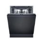 Refurbished Siemens iQ300 Integrated Dishwasher - Smart Wi-Fi, D-Rated, Black control panel