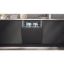 Refurbished Siemens iQ300 Integrated Dishwasher - Smart Wi-Fi, D-Rated, Black control panel