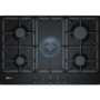 Refurbished Neff N70 T27DS59S0 75cm 5 Burner Gas Hob Black