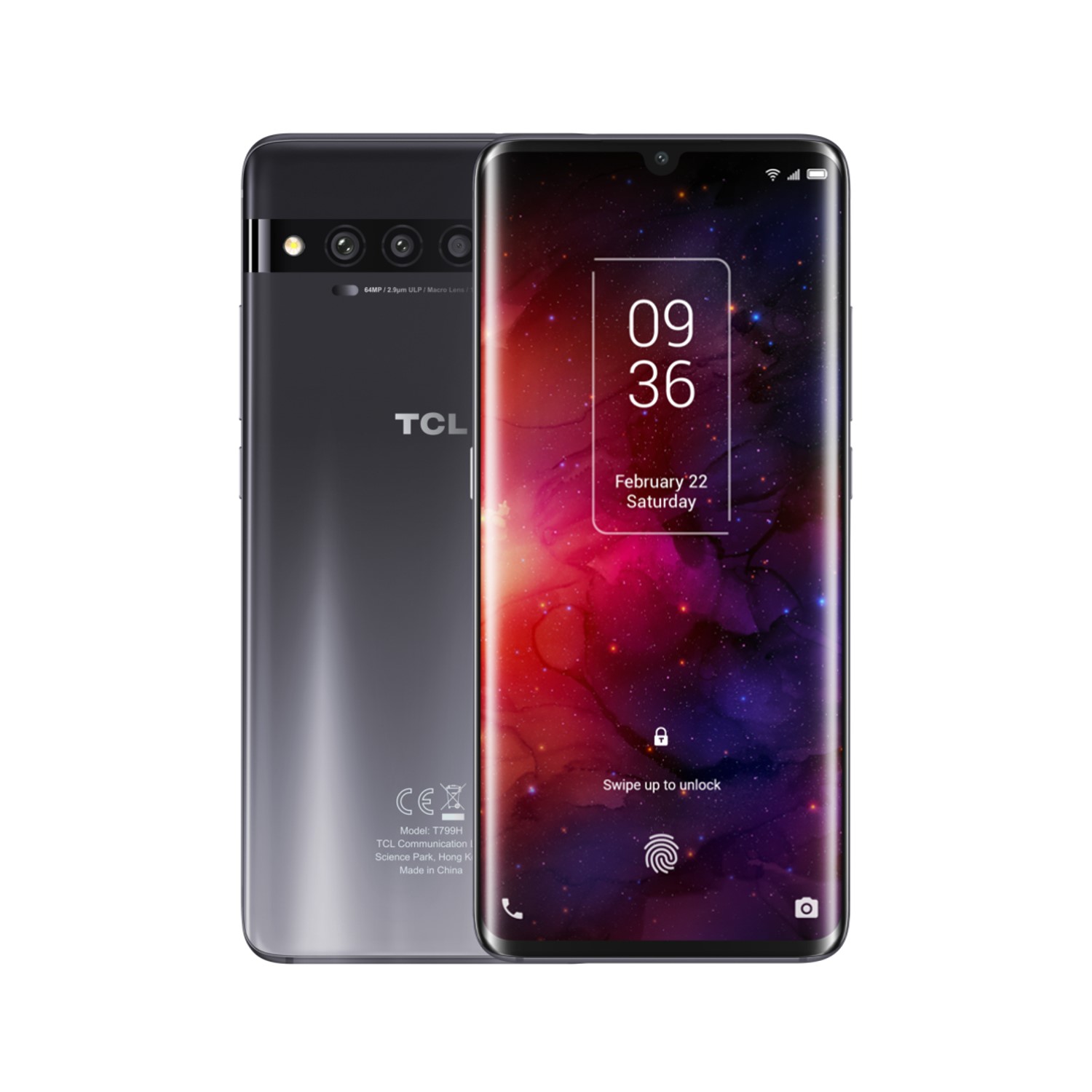 TCL10Pro 美品 EMBER GRAY TCL 10 Pro Smartphone with 128GB Memory (Unlocked, Ember