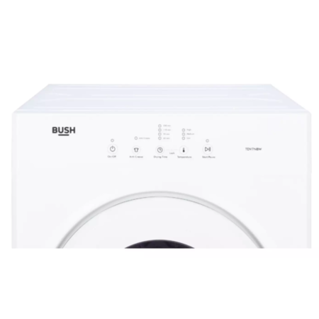 Refurbished Bush TDV7NBW Freestanding Vented 7KG Tumble Dryer White