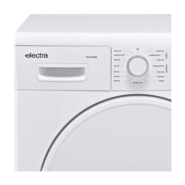 Refurbished Electra TDC7100W Freestanding Condenser 7KG Tumble Dryer White