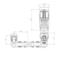 Refurbished Elego Chrome Modern TRV Corner Thermostatic Radiator Valves With Lockshield