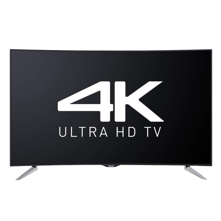 Refurbished Panasonic 55"  Curved 4K Ultra HD LED Freeview HD Smart TV