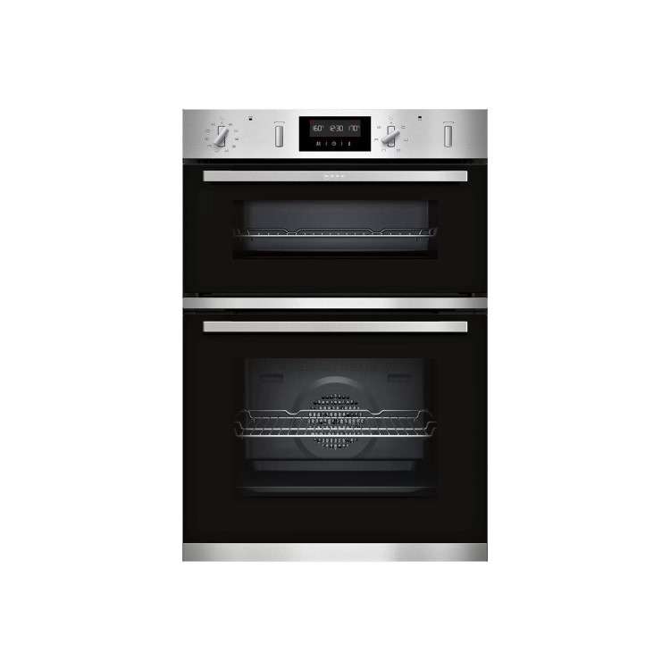 Refurbished Neff N50 U2GCH7AN0B 60cm Double Built In Electric Oven
