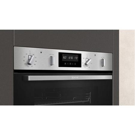Refurbished Neff N50 U2GCH7AN0B 60cm Double Built In Electric Oven
