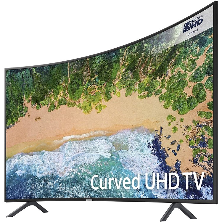 Refurbished Samsung 49" Curved 4K Ultra HD with HDR10+ LED Smart TV without Stand
