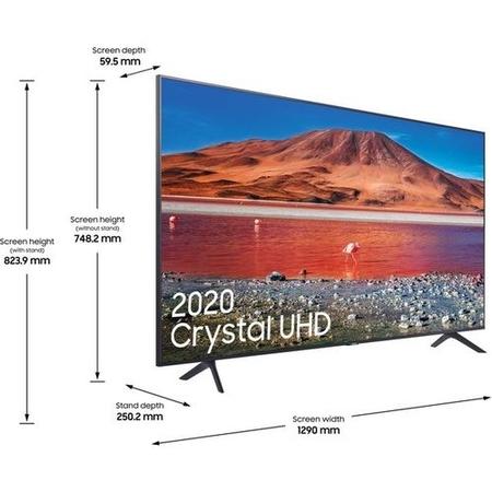 Refurbished Samsung 58'' 4K Ultra HD with HDR10+ LED Freeview HD Smart TV