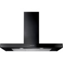 UNBHDS100BL Rangemaster 100cm Slimline Chimney Hood - Black