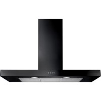 Rangemaster 100cm Slimline Chimney Hood - Black