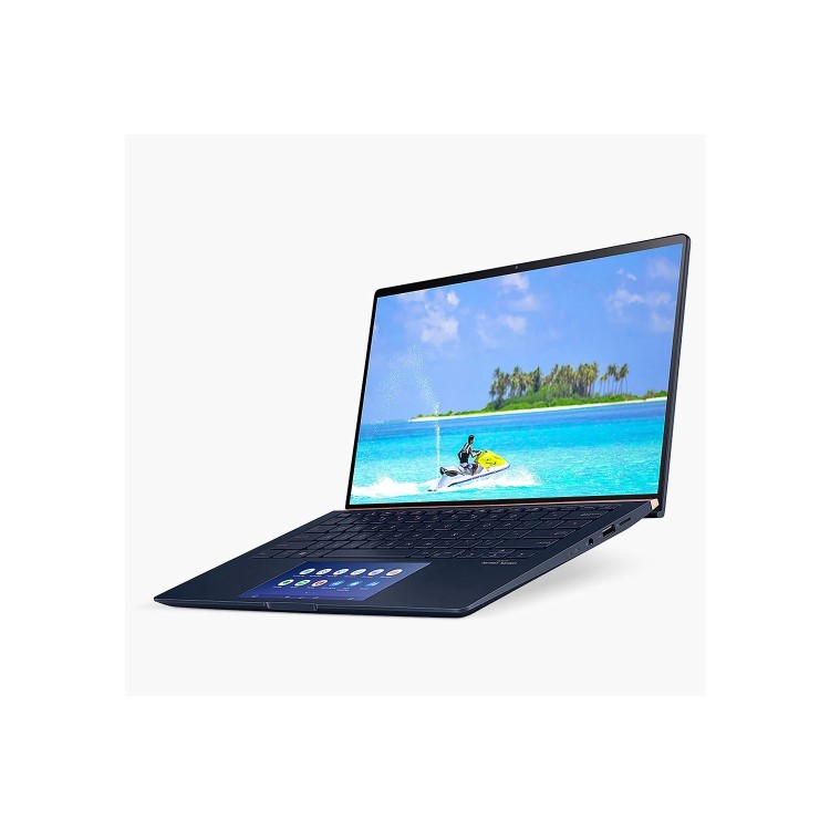 Refurbished Asus ZenBook UX434FAC Core i5-10210U 8GB 16GB Intel Optane 256GB 14 Inch Windows 10 Touchscreen Laptop