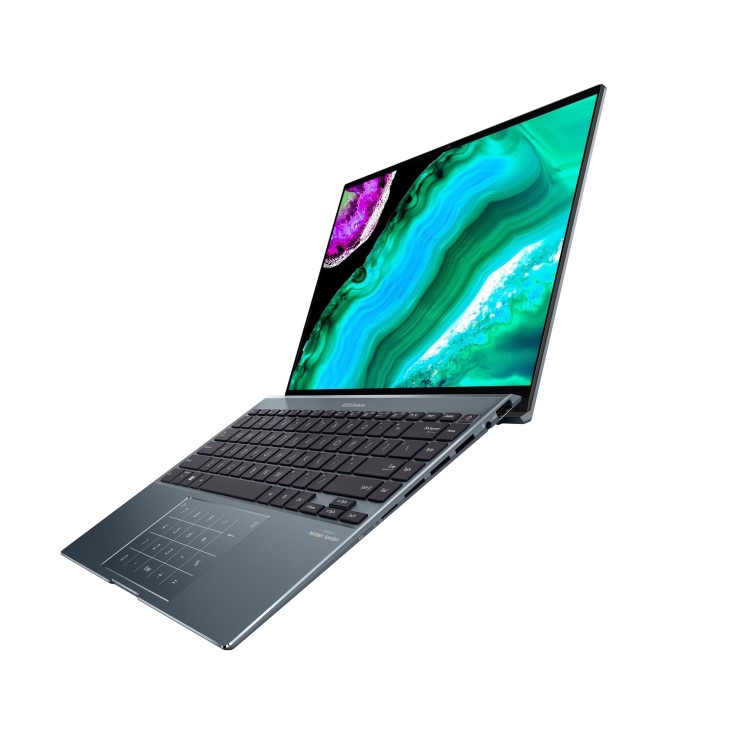 Refurbished Asus ZenBook 14 UX5401EA Core i5-1135G7 8GB Intel Optane 32GB 512GB SSD 14 Inch OLED Windows 11 Laptop - Grey