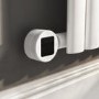 Refurbished White Electric Vertical Designer Radiator 1kW with Wifi Thermostat - H1600xW354mm