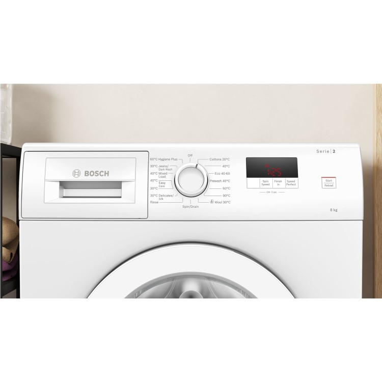 Bosch Series 2 8kg 1400rpm Washing Machine - White