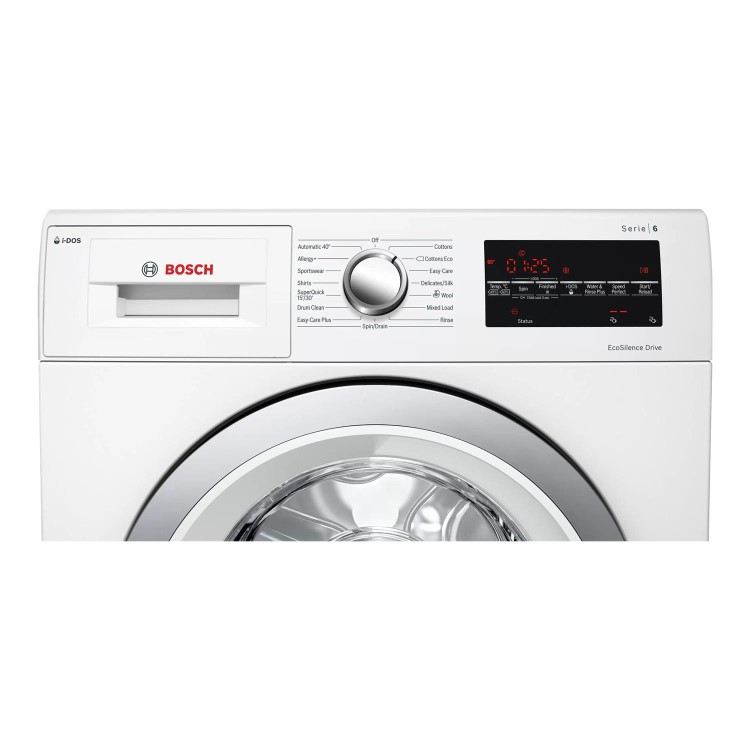 Refurbished Bosch Serie 6 WAU28S80GB Freestanding 8KG 1400 Spin Washing Machine