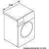 Bosch Serie 8 WAWH8660GB 9kg 1400rpm Freestanding Washing Machine with i-Dos - White