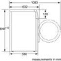 Bosch Serie 8 WAWH8660GB 9kg 1400rpm Freestanding Washing Machine with i-Dos - White