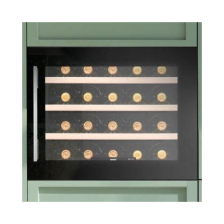 Refurbished Caple WC6411 Integrated 21 Bottle Single Zone Wine Cooler Black