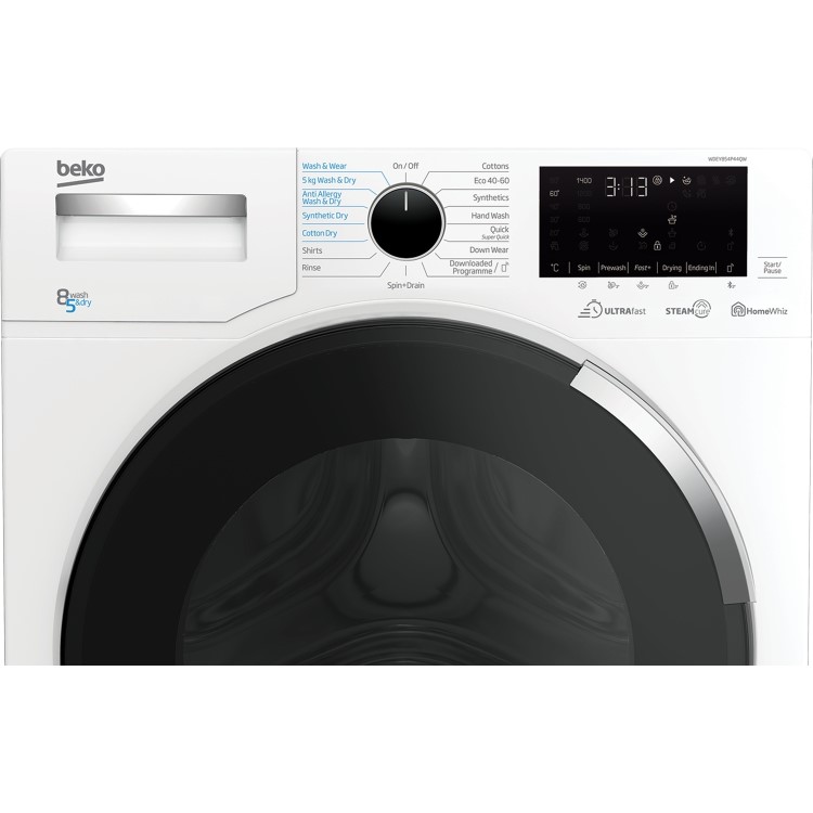 Refurbished Siemens WD14H422GB Freestanding 7/4KG 1400 Spin Washer Dryer White