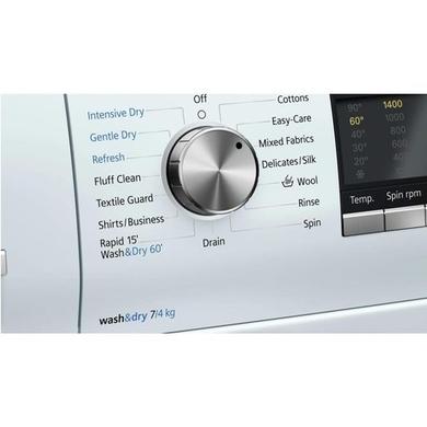 Refurbished Siemens WD14H422GB Freestanding 7/4KG 1400 Spin Washer Dryer White