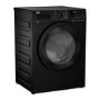 Refurbished Beko WDEX8540430B Freestanding 8/5KG 1400 Spin Washer Dryer Black