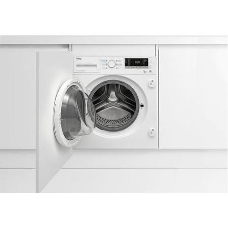 Refurbished Beko WDIX7523000 Integrated 7/5KG 1200 Spin Washer Dryer