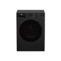 Refurbished Beko WDL742431B Freestanding 7/4KG 1200 Spin Washer Dryer Black