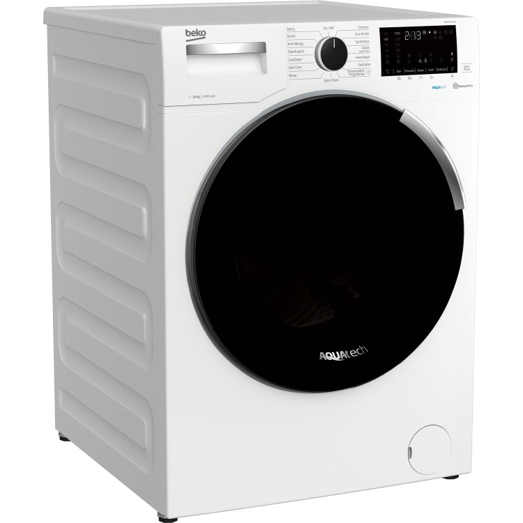 Refurbished Beko WER104P64E1W Smart Freestanding 10KG 1400 Spin Washing Machine White
