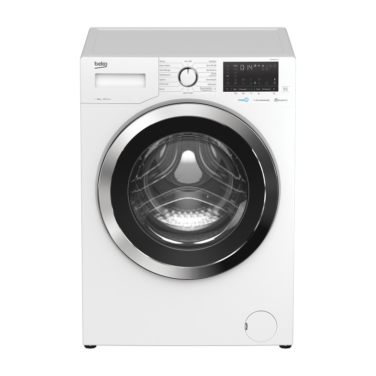 Refurbished Beko WER860541W Smart Freestanding 8KG 1600 Spin Washing Machine White
