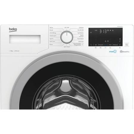 Refurbished Beko WEX940530W Smart Freestanding 9KG 1400 Spin Washing Machine White
