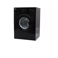 Refurbished Bush WMNB812EB Freestanding 8KG 1200 Spin Washing Machine - Black