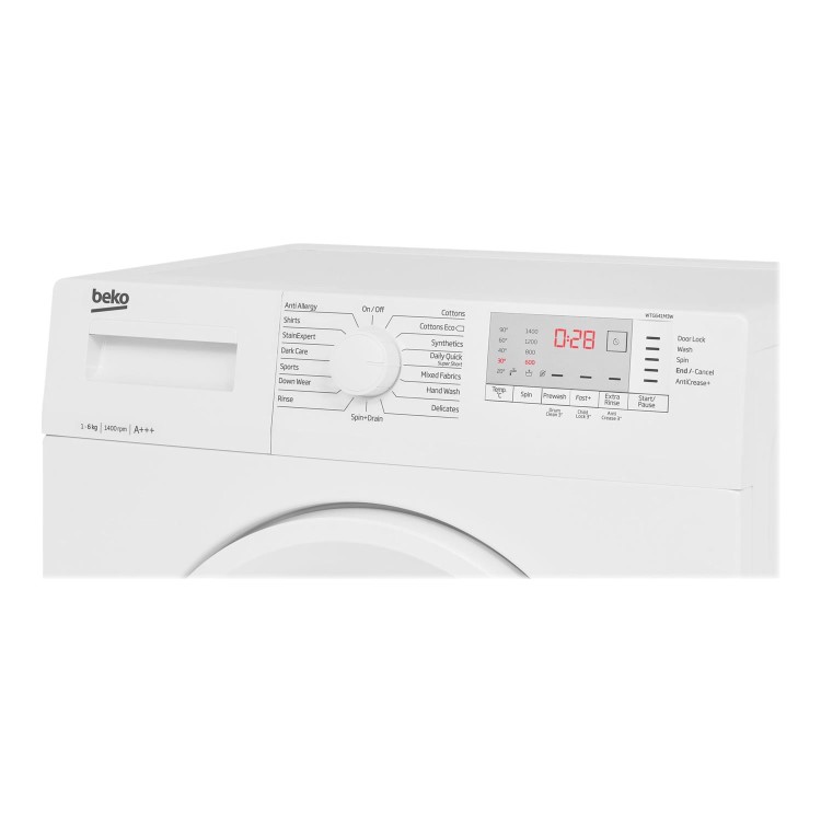Refurbished Beko WTG641M3W Freestanding 6KG 1400 Spin Washing Machine White