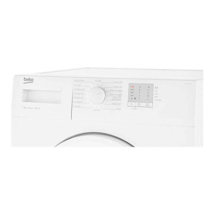 Refurbished Beko WTG720M1W Freestanding 7KG 1200 Spin Washing Machine