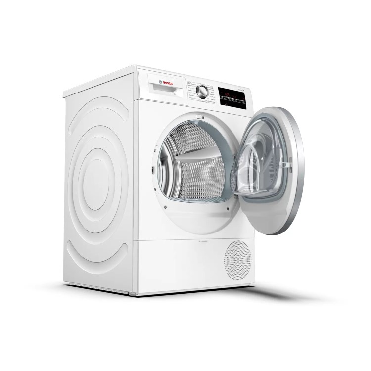 Refurbished Bosch Serie 6 WTR88T81GB Freestanding Heat Pump 8KG Tumble Dryer White