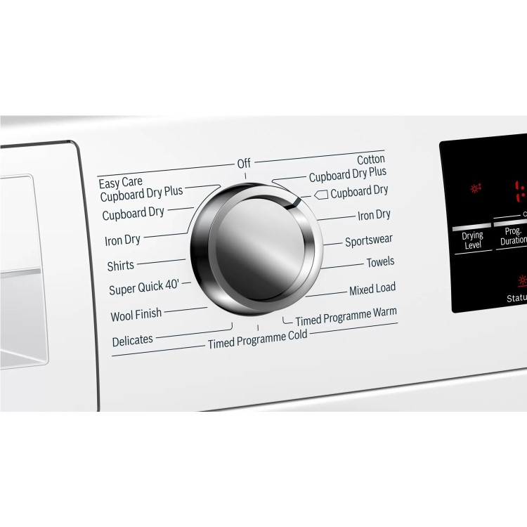 Refurbished Bosch Serie 6 WTR88T81GB Freestanding Heat Pump 8KG Tumble Dryer White