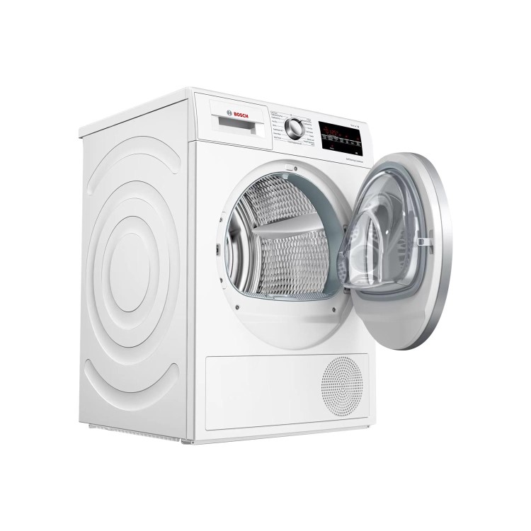 Refurbished Bosch WTW85493GB Serie 6 Freestanding 8KG Heat Pump Tumble Dryer