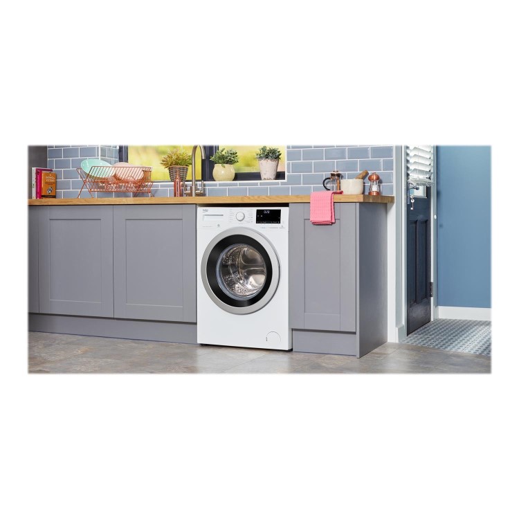Refurbished Beko Pro WX940430W Freestanding 9KG 1400 Spin Washing Machine White