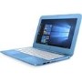 Refurbished HP Stream 14-ax000na Intel Celeron N3060 4GB 32GB 14 Inch Windows 10 Laptop in Blue