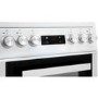 Refurbished Beko Pro XDVC5XNTW 50cm 4 Zone Electric Cooker