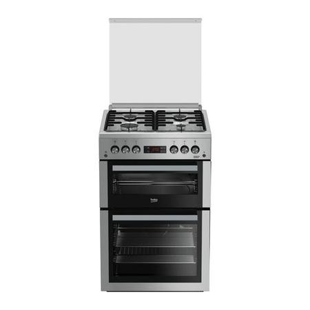 Refurbished Beko XDVG675NTS 60cm 4 Burner Gas Cooker